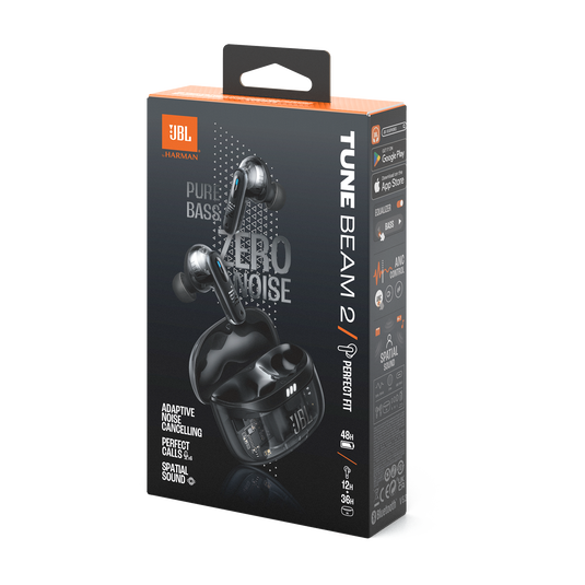 JBL Tune Beam 2 Ghost Edition | True Wireless Noise Cancelling Earbuds